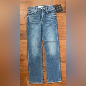 Brand new with tags Mother High Waister Rider Ankle jeans size 25.